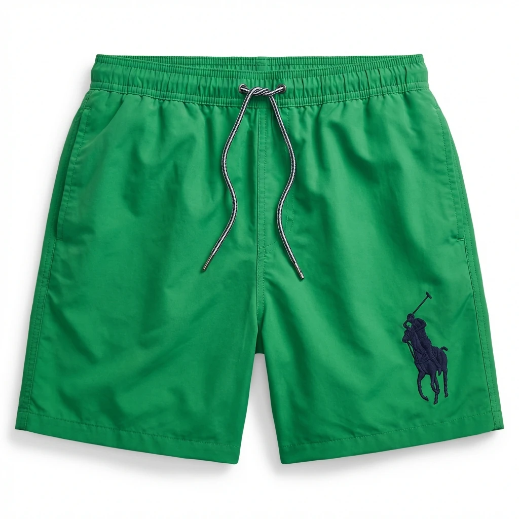 Classic Style Green Shorts of Ralph Lauren