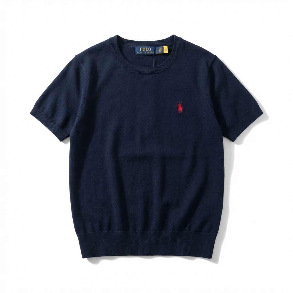 Ralph Lauren Polo simple style black T-shirt