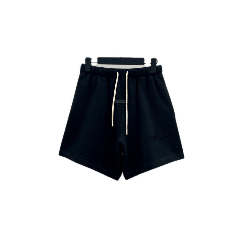 ESSENTIALS Minimalist Style Black Shorts