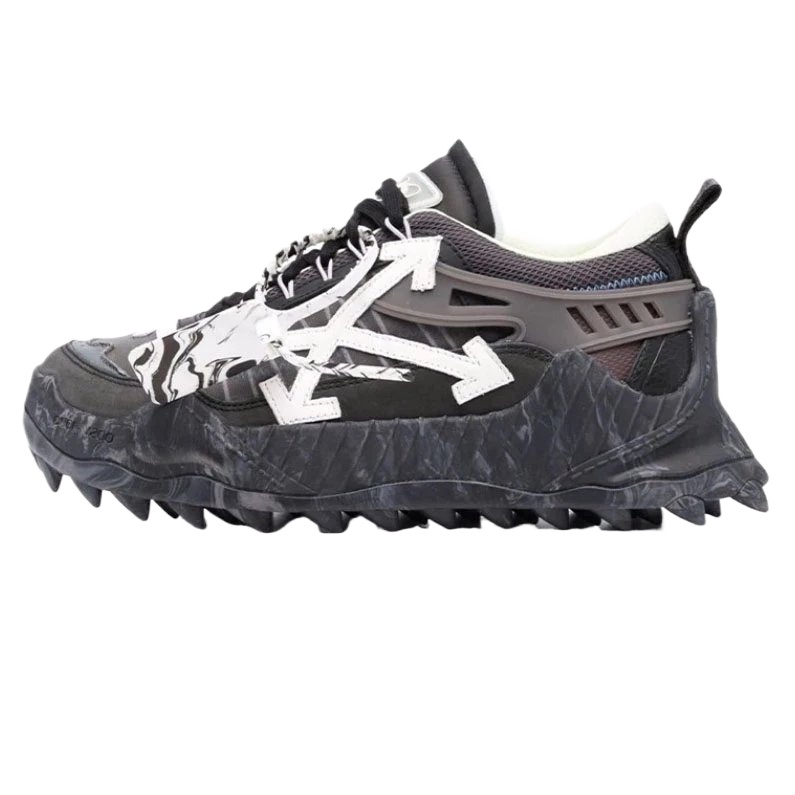 Off-White Dark Avant-Garde Style Sneakers