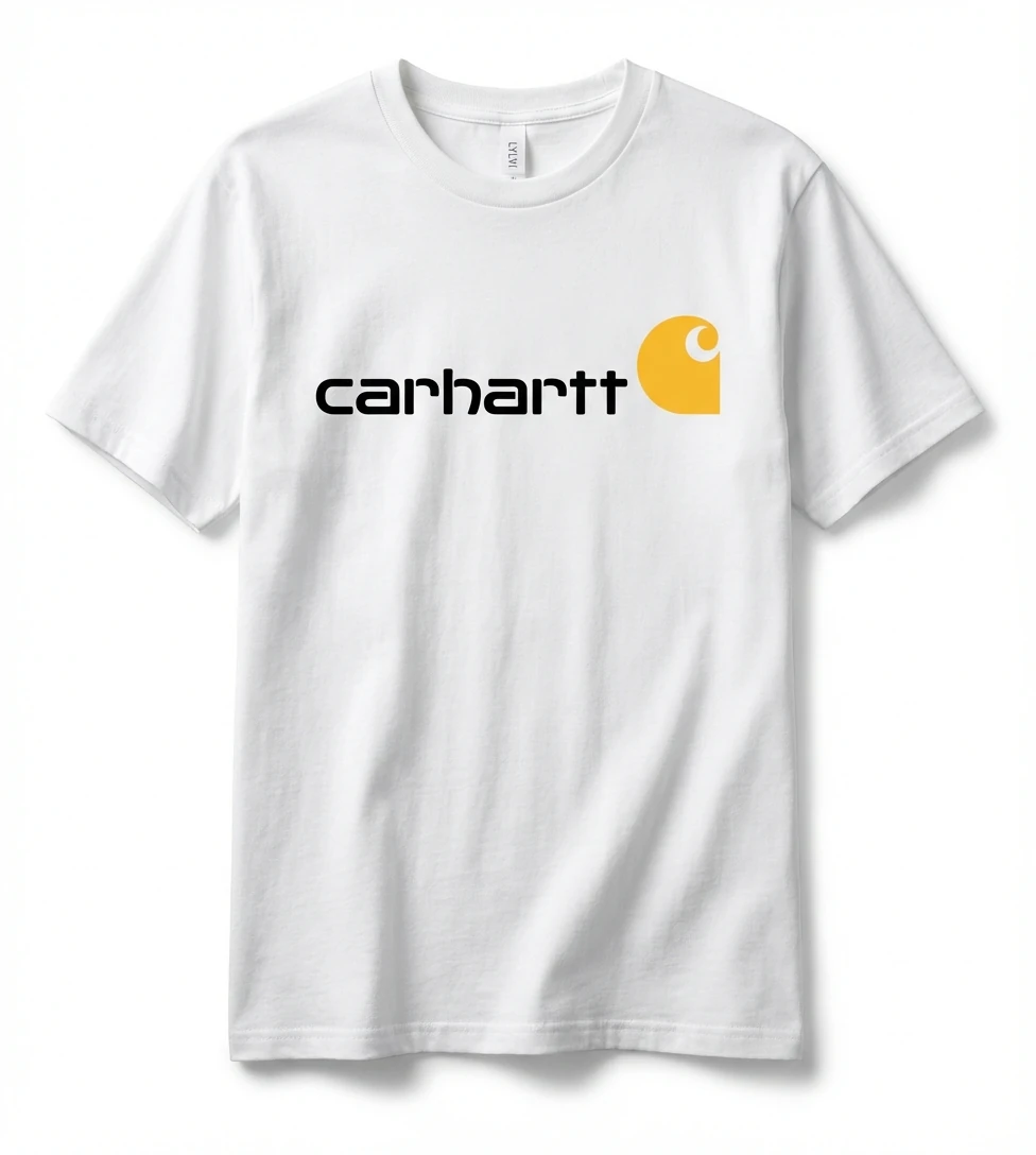 Carhartt Classic Simple Style White T-shirt