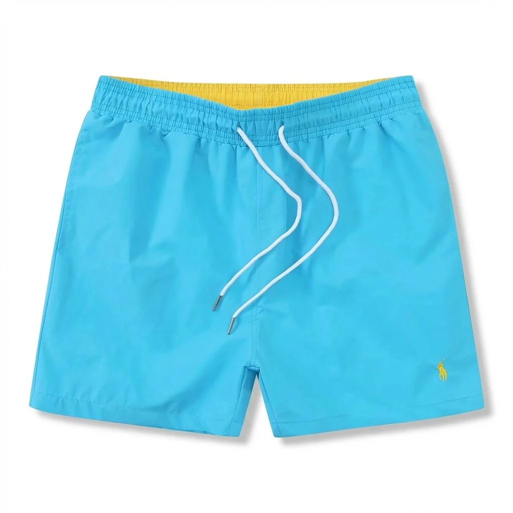 Ralph Lauren Polo series casual style blue shorts