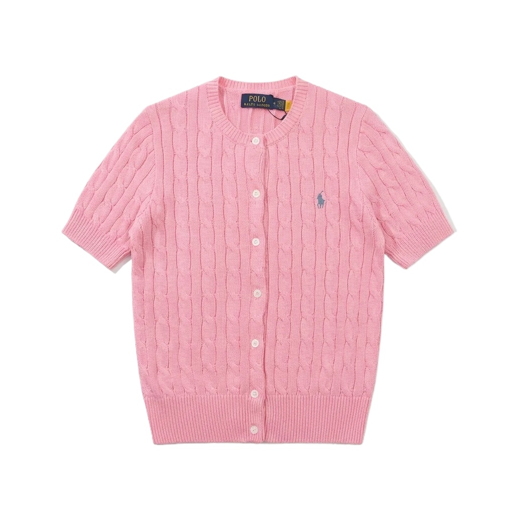 Ralph Lauren Polo pink knitted cardigan