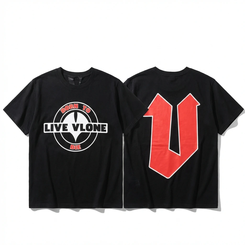 Vlone Arrow Trendy Black T-shirt