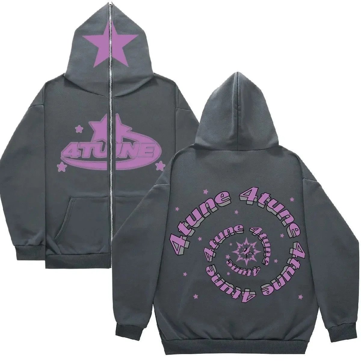 Trapstar Urban Graphic zip hoodie Black Zip Pink with Casual Appeal