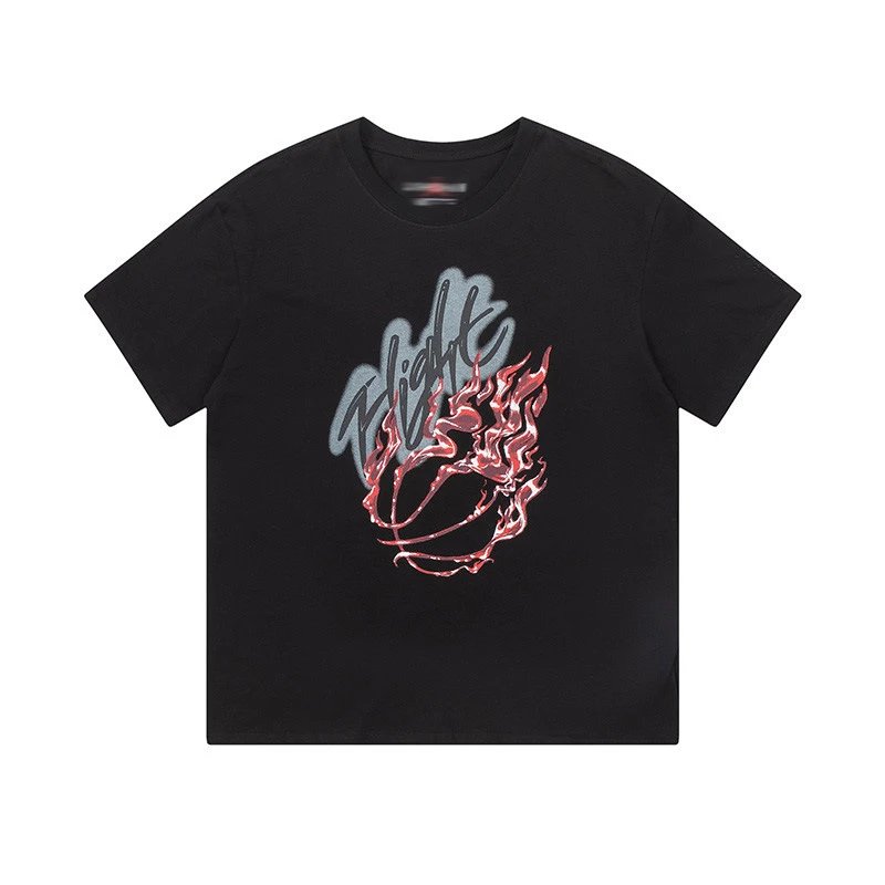 Travis Scott Gift Ready Graphic T-shirt Brown Travis Scott with Fresh Pattern