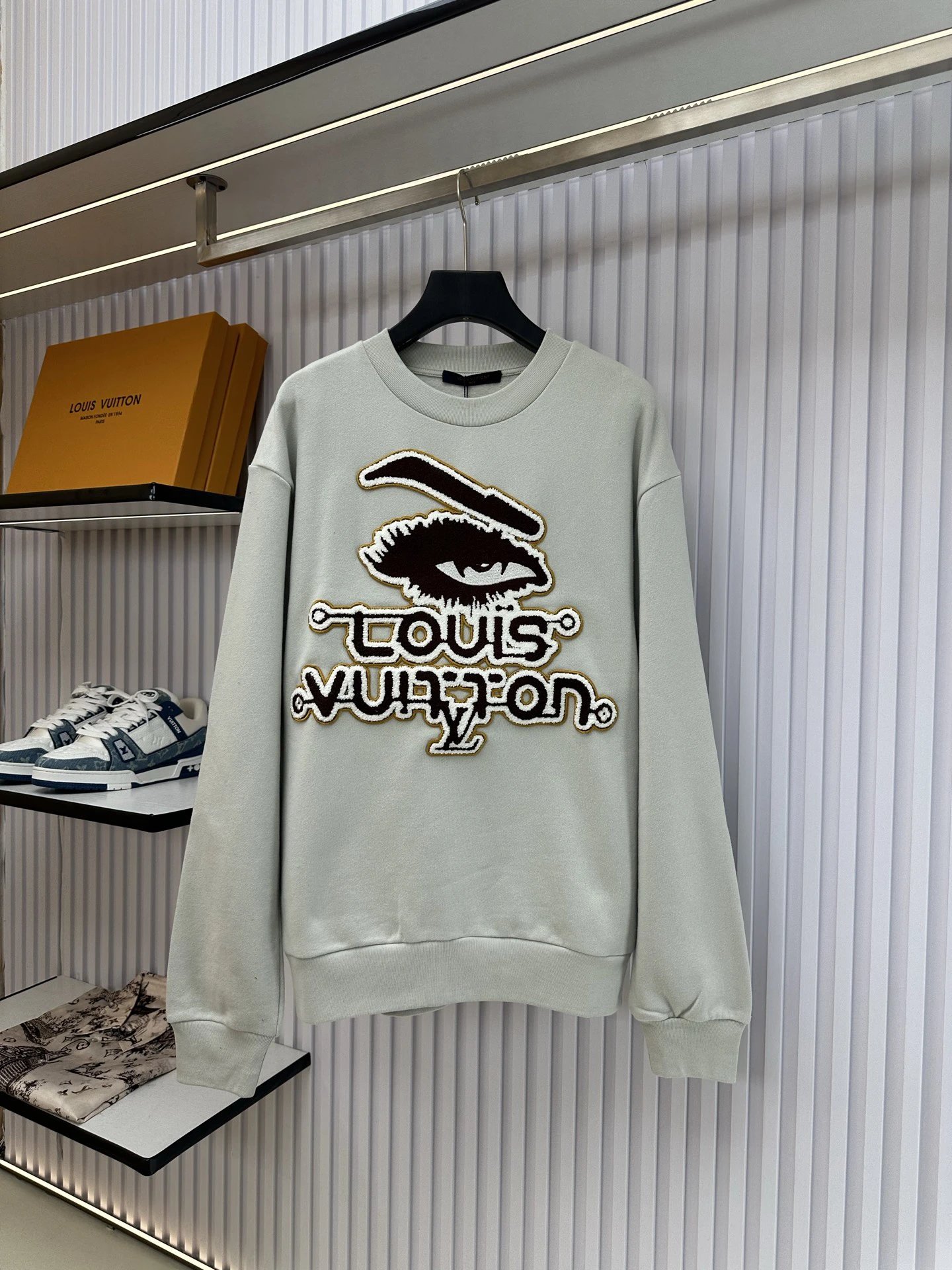 Travel Look Louis Vuitton Sweatshirt Neutral Color