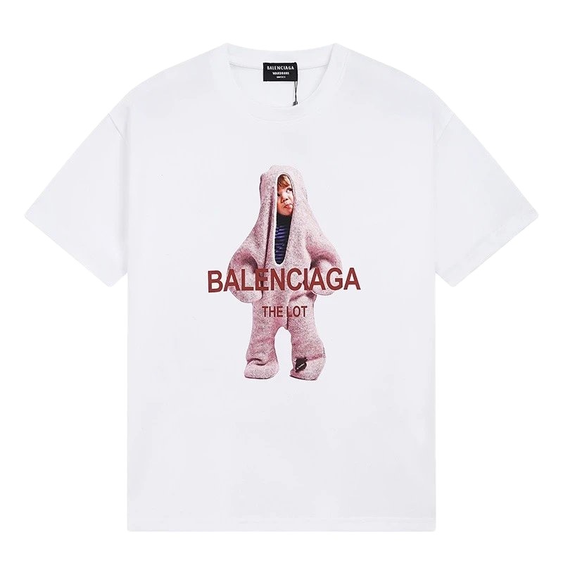 Balenciaga cartoon white T-shirt