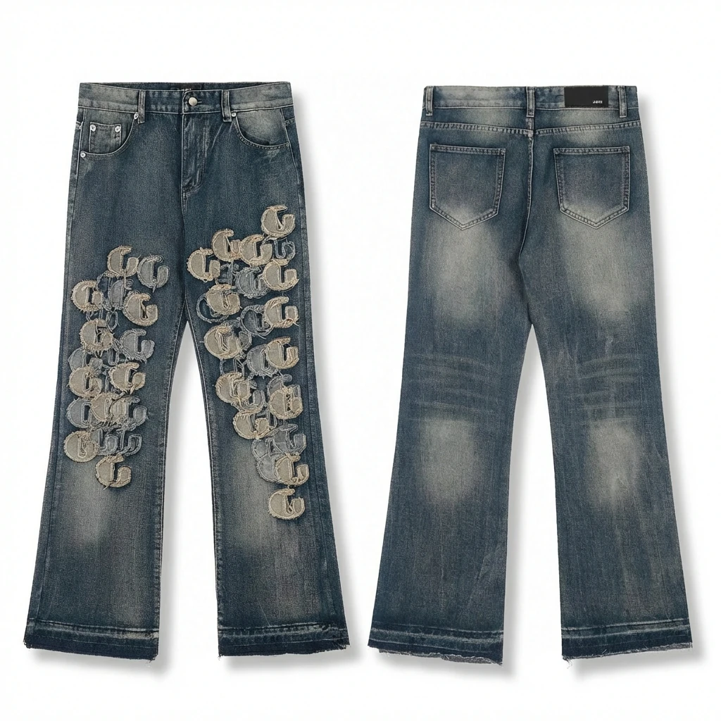 AMIRI retro-style denim trousers