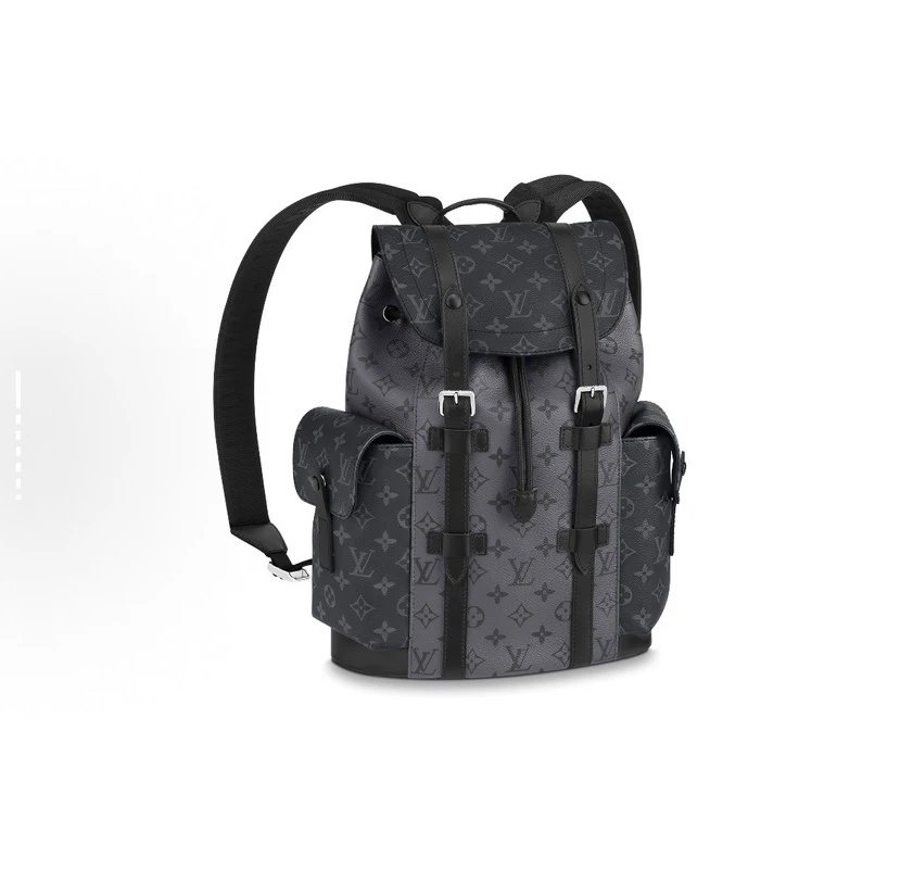 Black Monogram Backpack Louis Vuitton Backpack for Casual Outfits