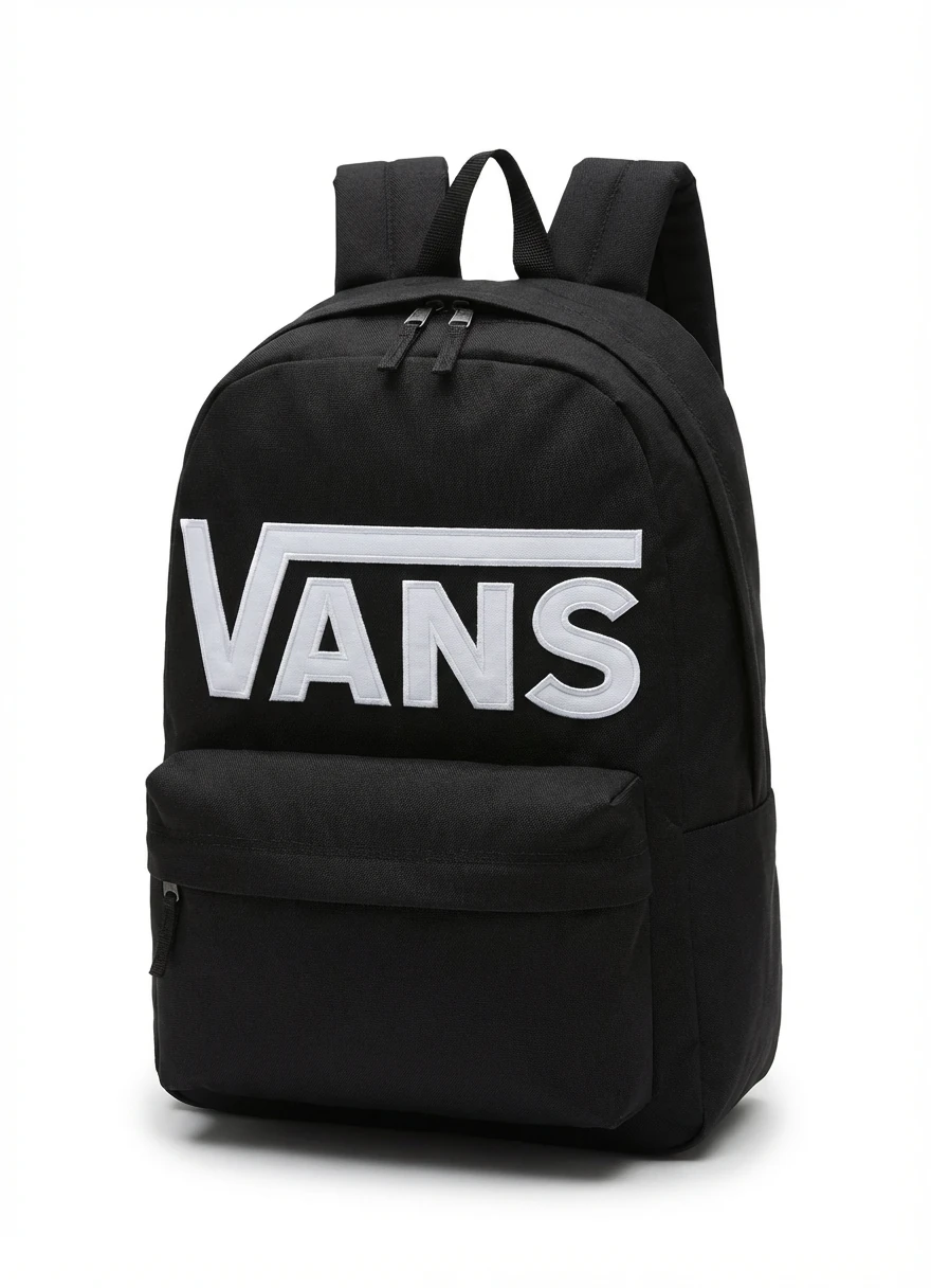 Classic black backpack of Vans