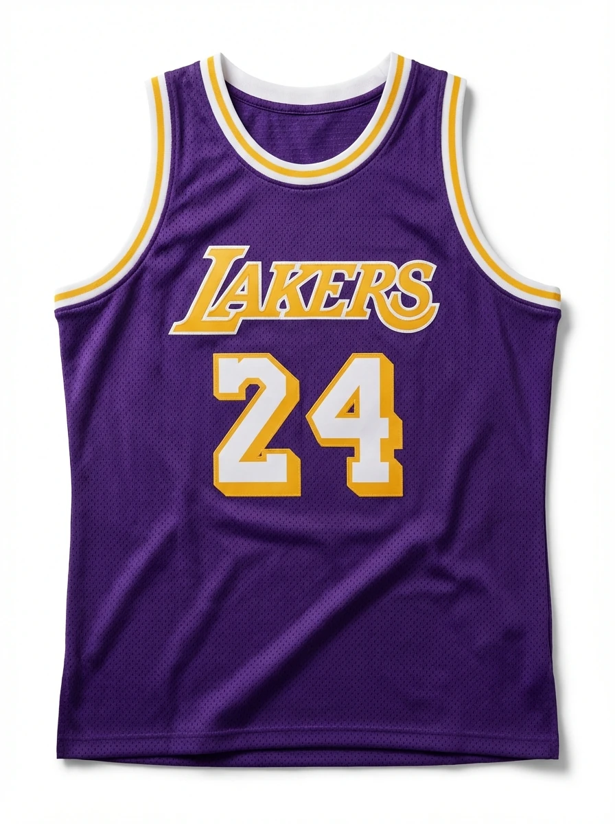 Kobe Lakers retro-style jerseys