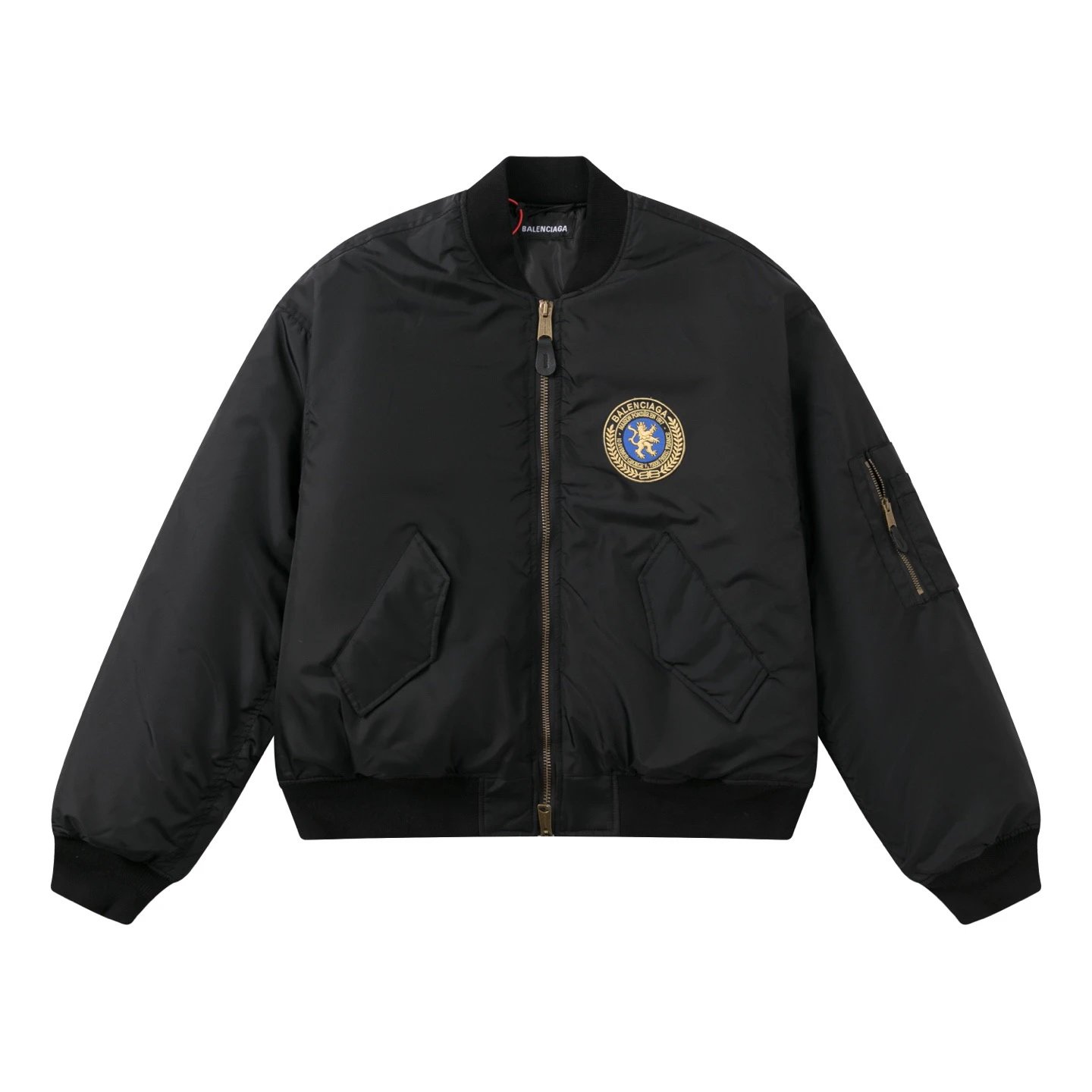 C.P. Cropped Bomber Jacket - Round Chest Badge Wardrobe Edit