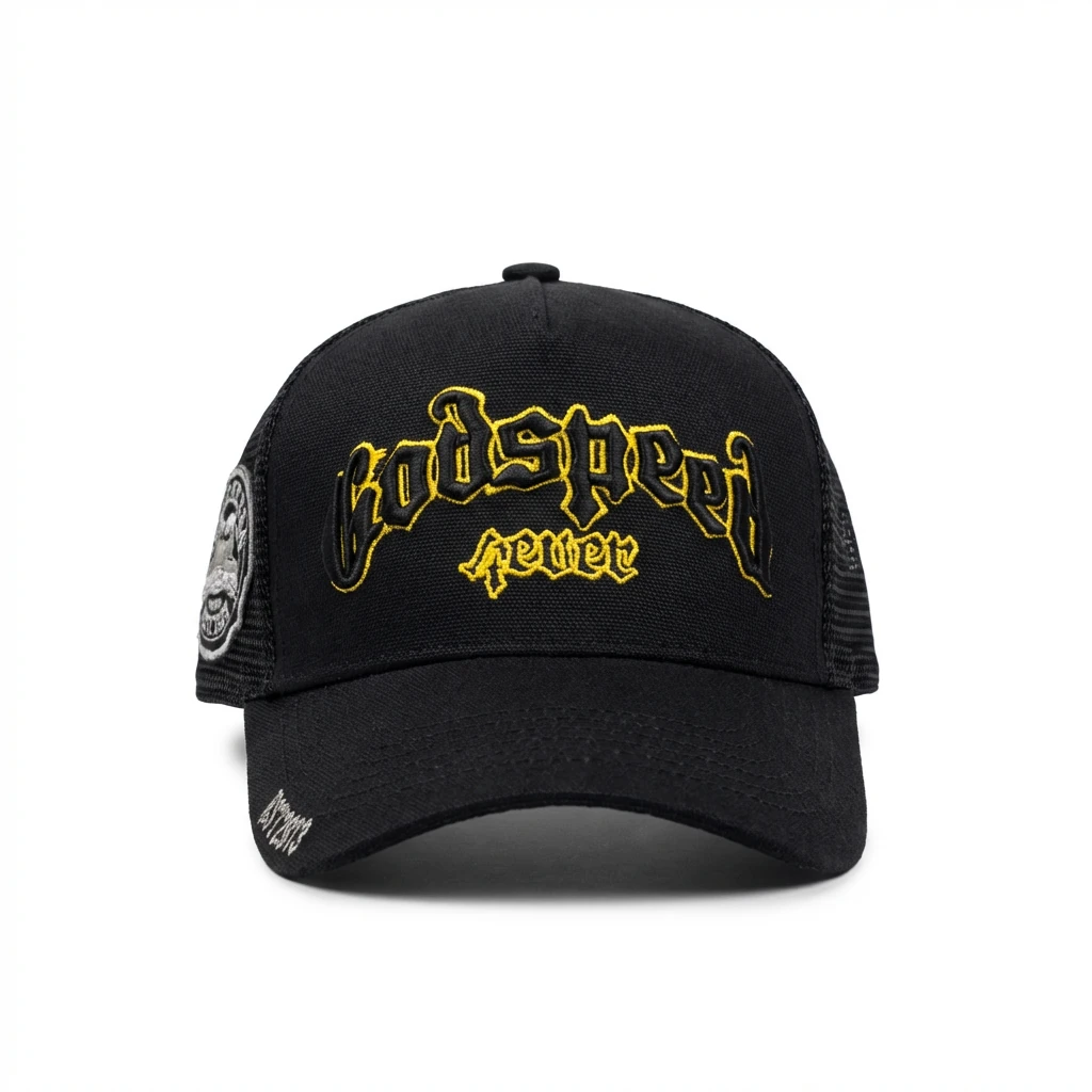 Godspeed Street Style Black Cap