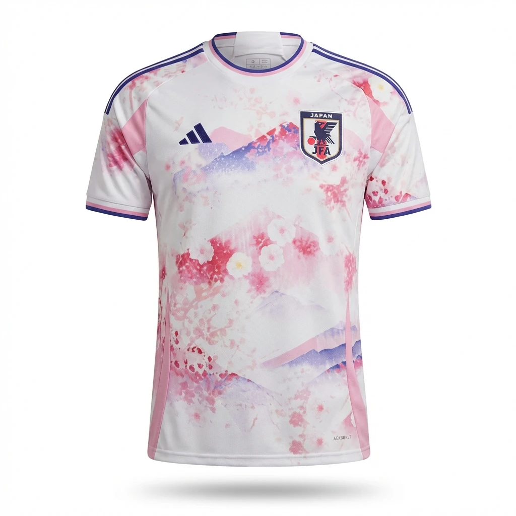 Tokyo Ghoul Sakura Pink and White Short-sleeve Shirt