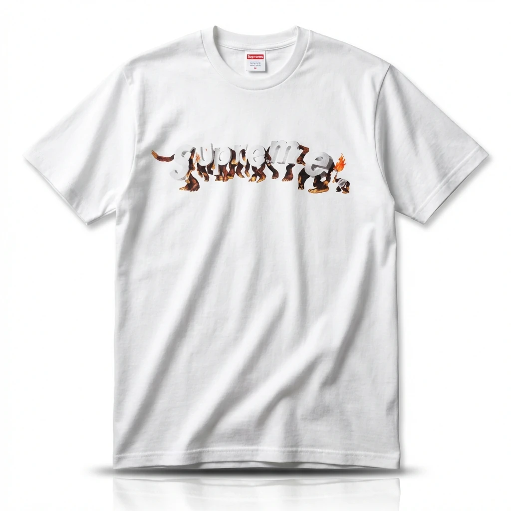 Supreme Animal Print White T-shirt