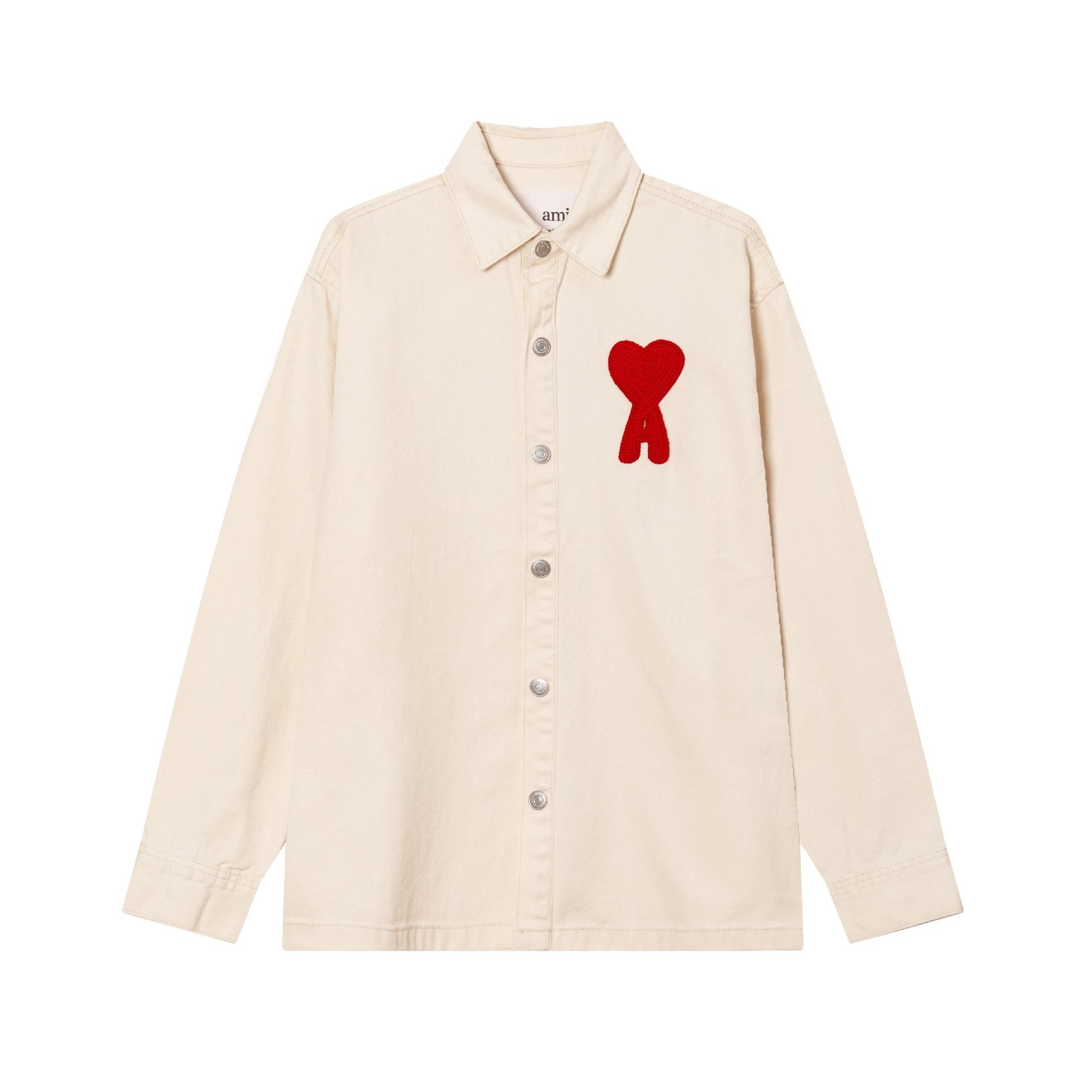 AMI Embroidered Love Wind Shirt