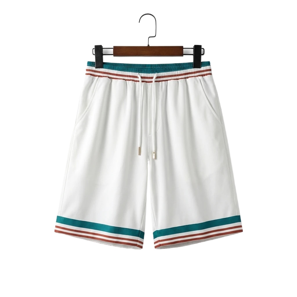 Casablanca striped sporty shorts