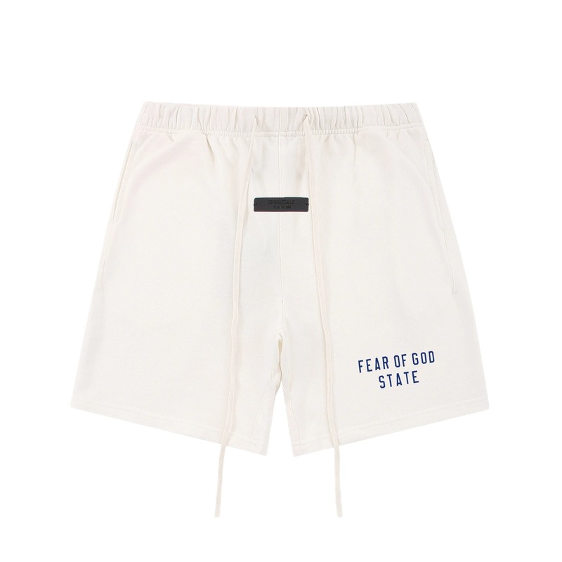 ESSENTIALS minimalist style white shorts
