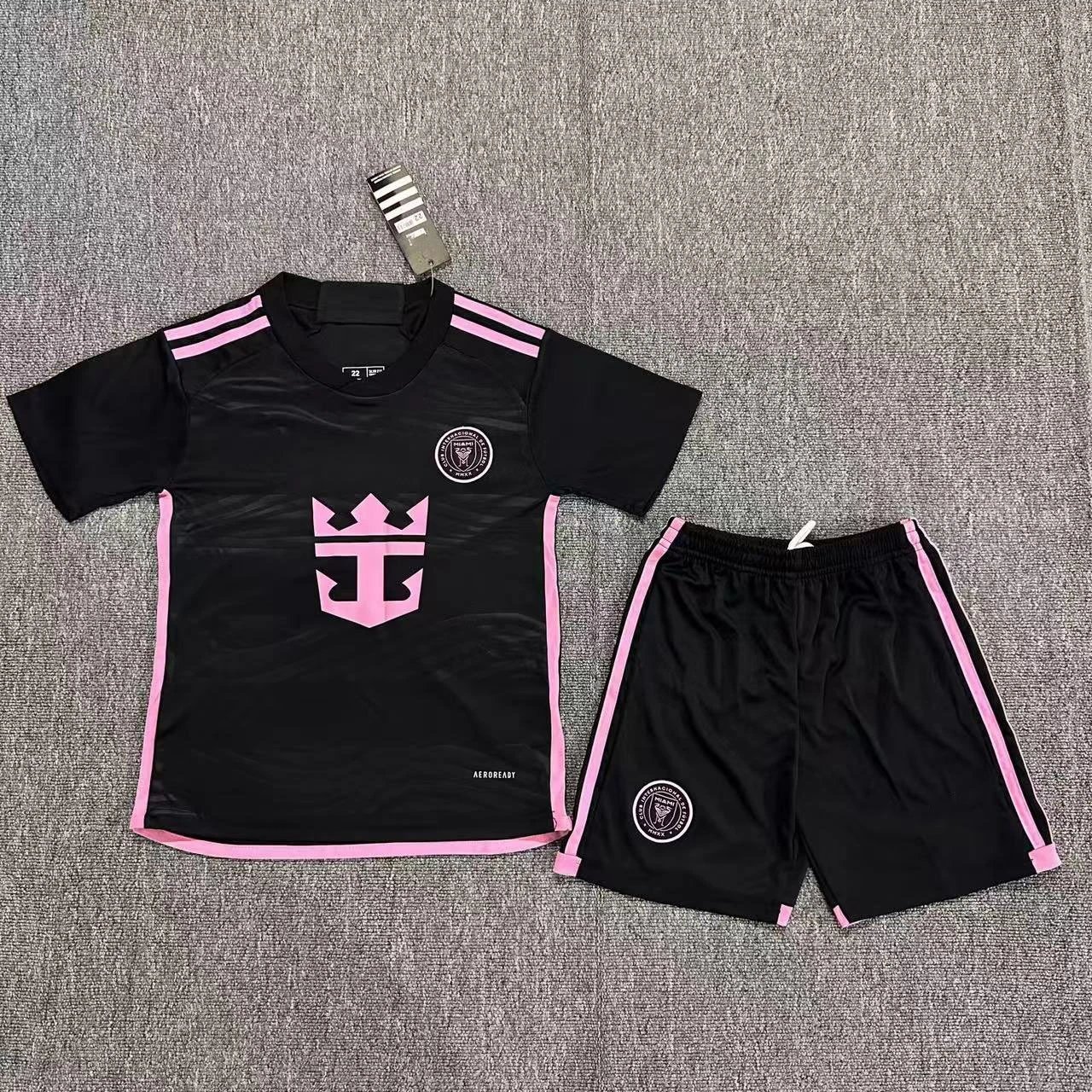 Inter Miami Casual Soccer jersey set Pink Football for Streetwear Looks
