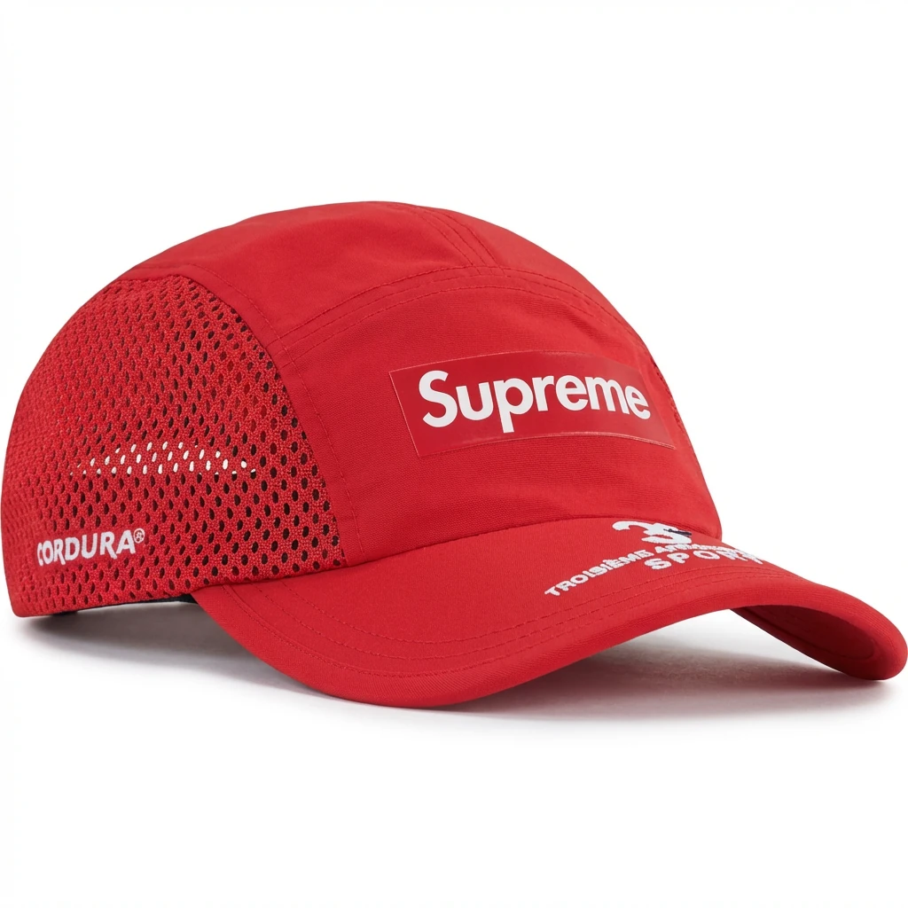 Supreme sporty red cap