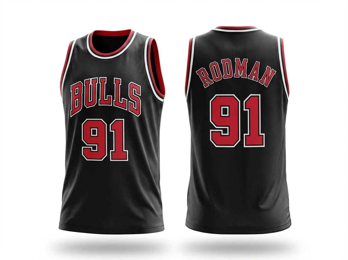 Michael Jordan retro black jersey