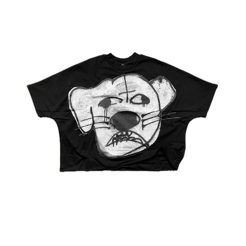 Billionaire Graffiti Style Black T-shirt