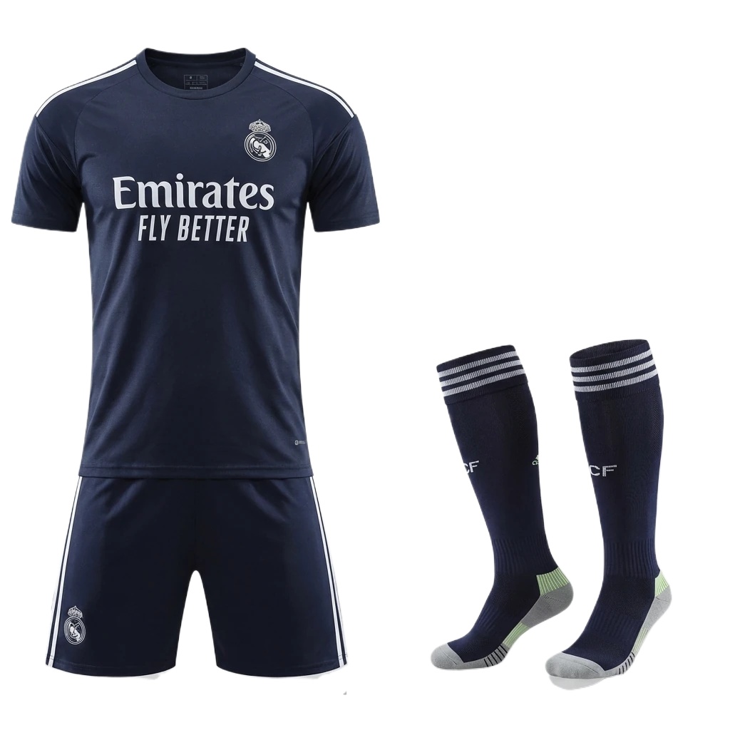 Real Madrid's away series sporty jersey (dark blue)