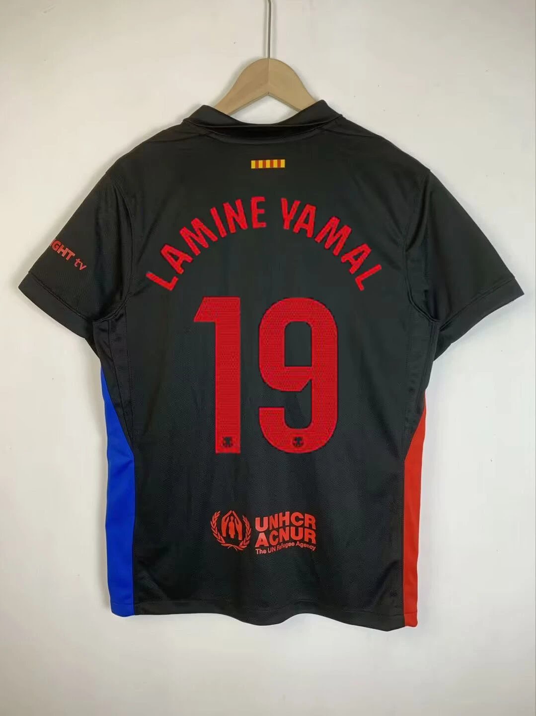 Barcelona Compact Gavi #6 soccer jersey Blue Red Barcelona for Smart Casual Looks