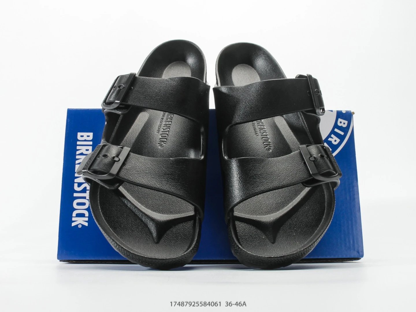 Birkenstock Classic Casual Style Black Slide Sandals