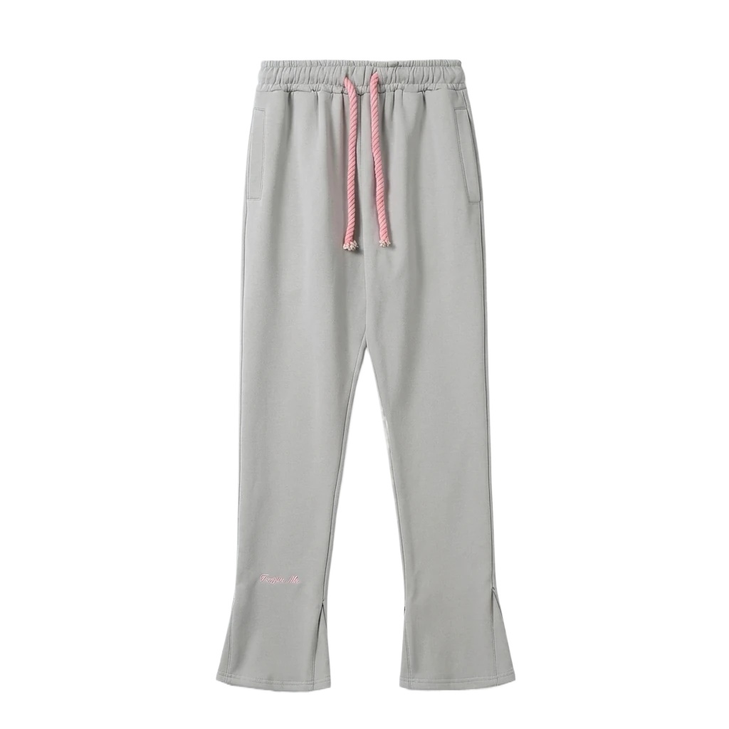 SynaWorld Casual Light Gray Long Pants
