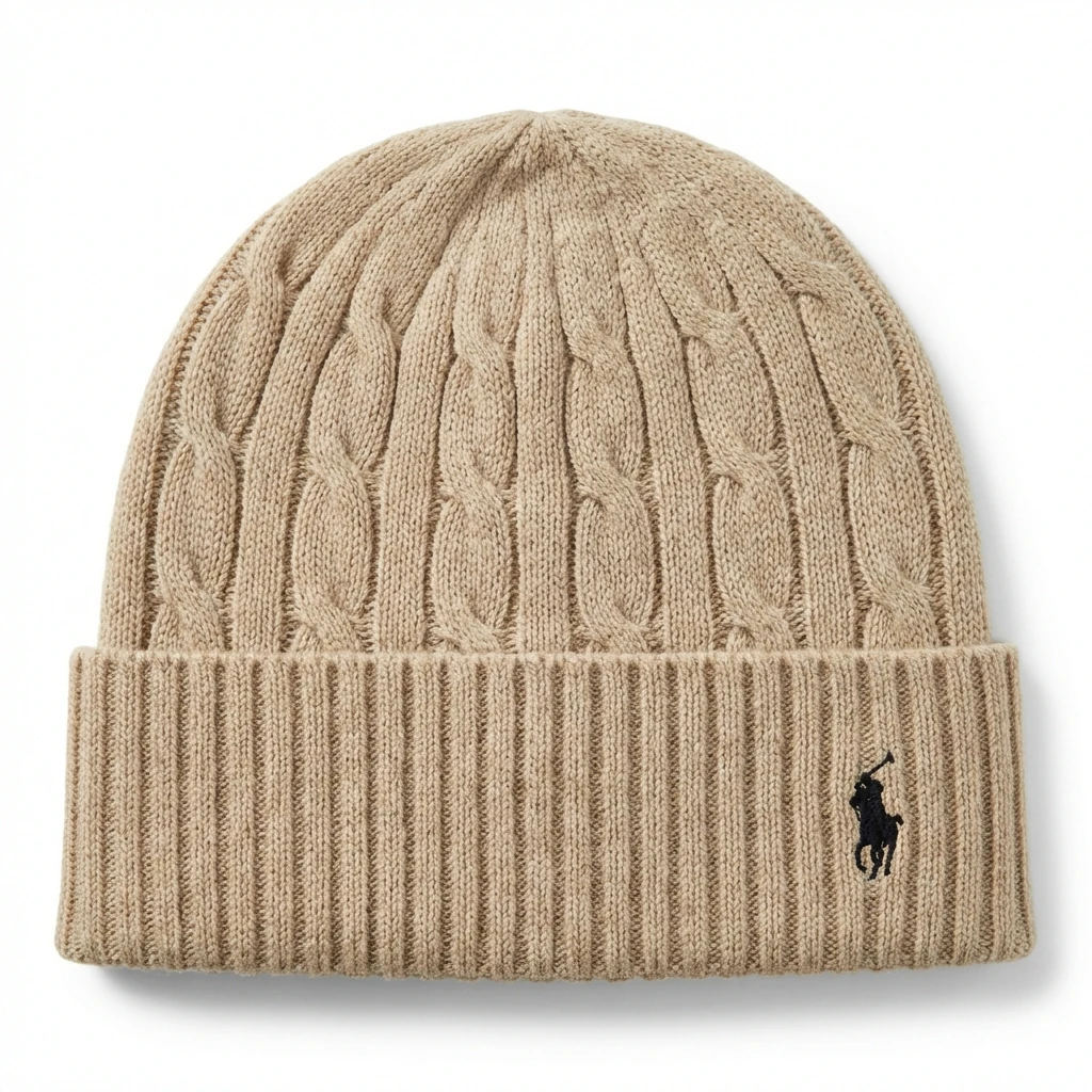 Ralph Lauren Polo retro-style beige hat