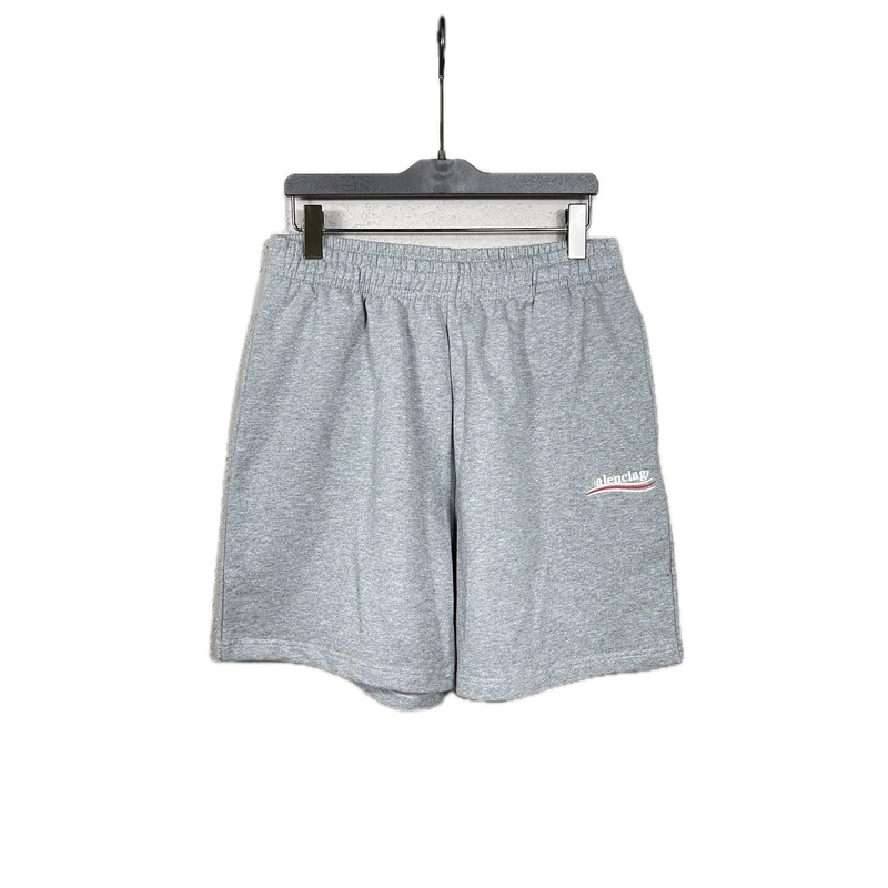 Balenciaga grey sports shorts