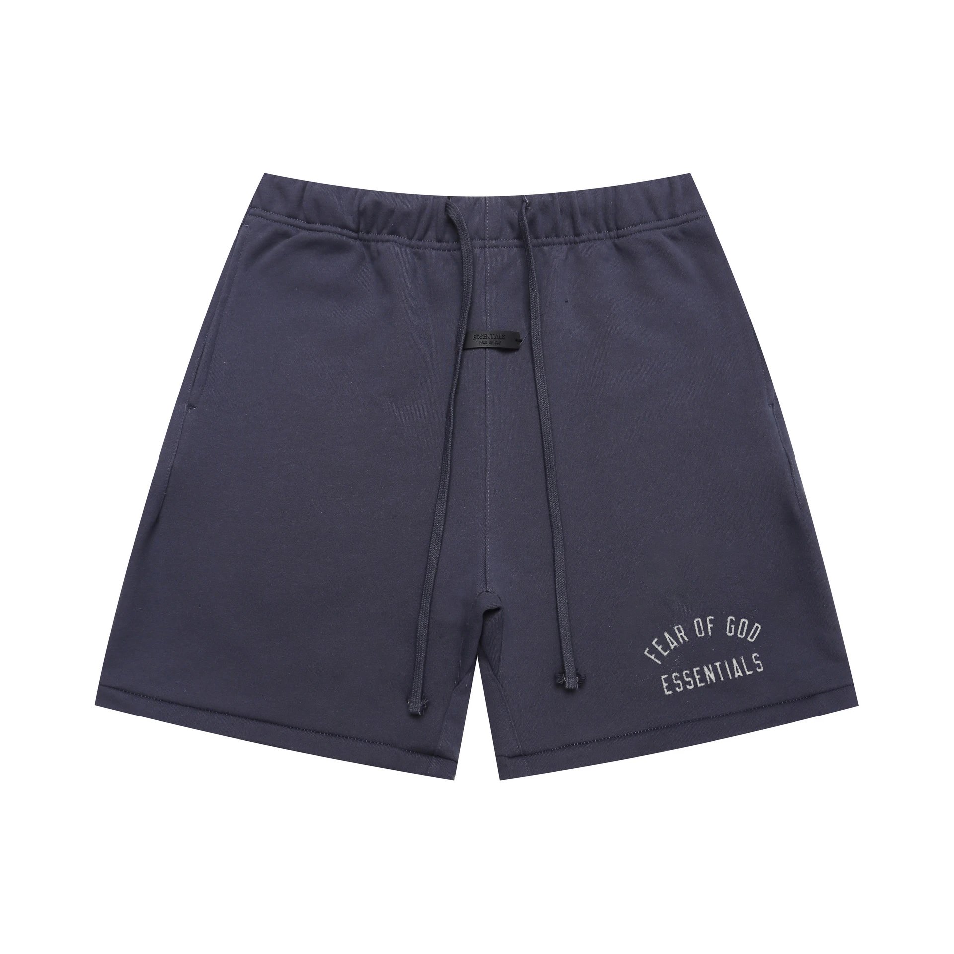 ESSENTIALS minimalist style dark gray shorts