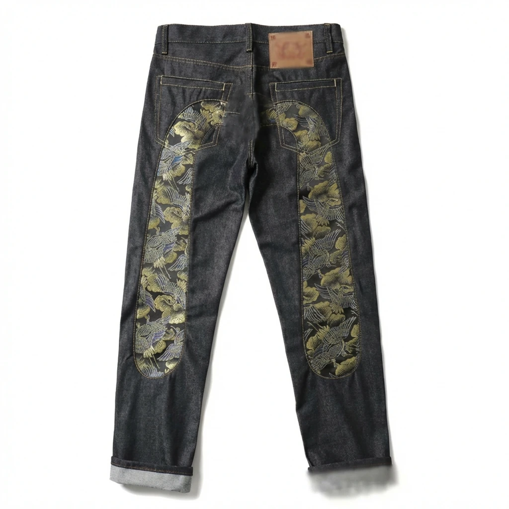 EVISU vintage dark jeans