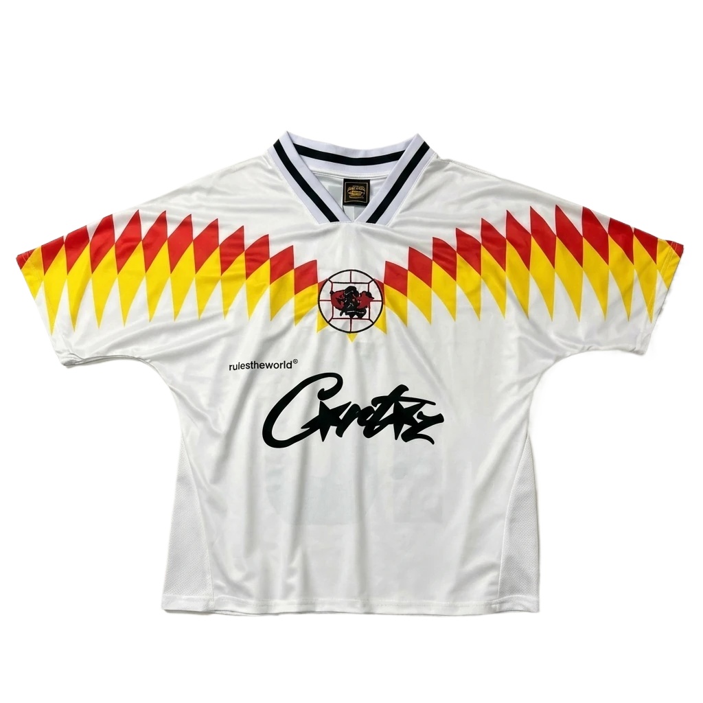 Corteiz sporty white short-sleeved shirt