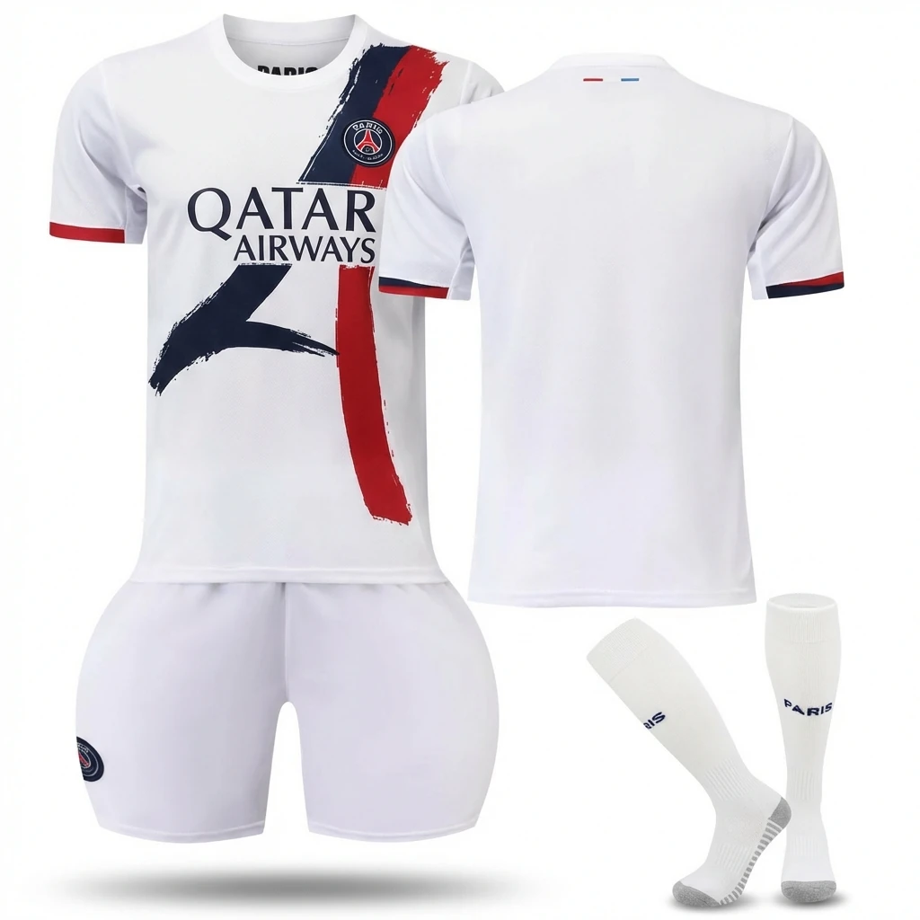 Paris Saint-Germain sporty white jersey
