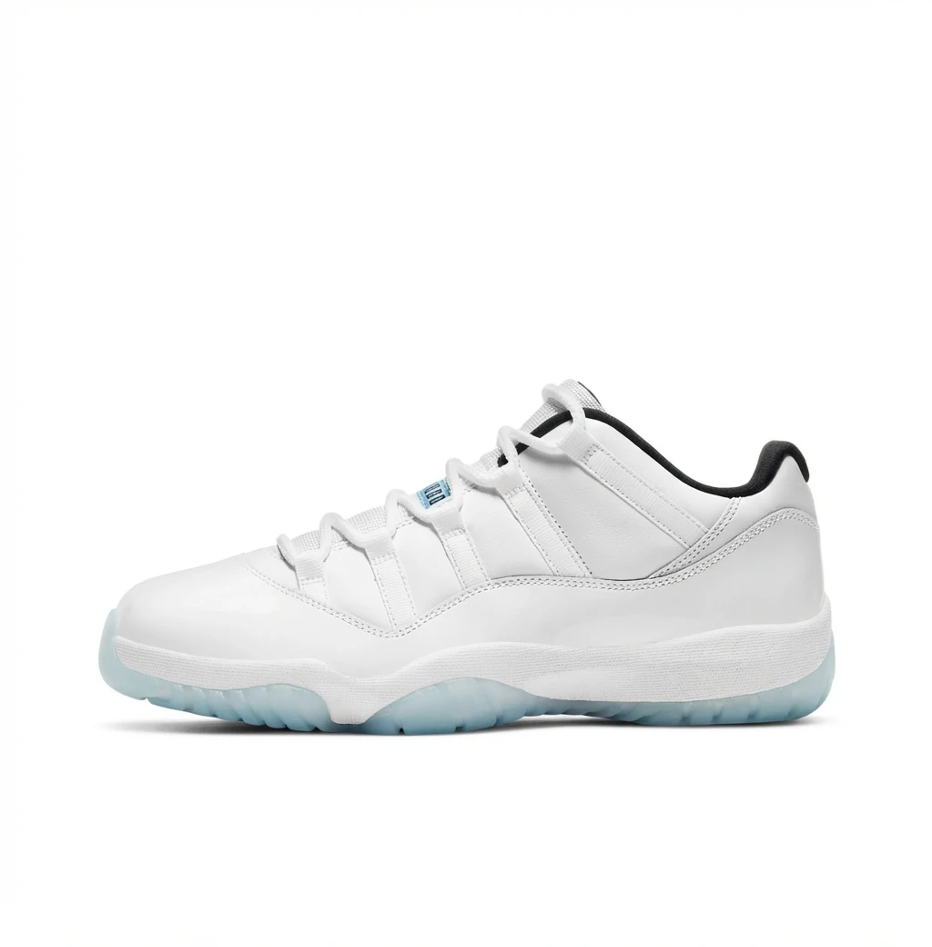 Simple style white shoes of Jordan 11