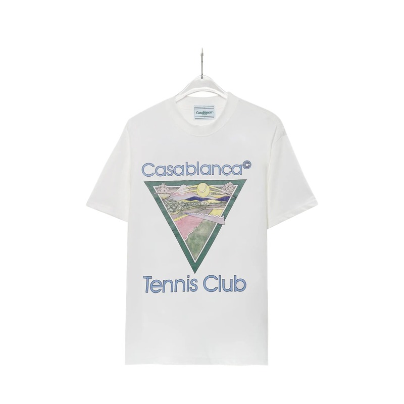 Casablanca Tennis Club Wind White T-shirt