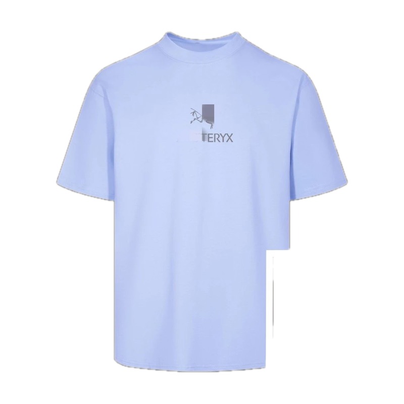 Arc'teryx Bone Logo Outdoor Casual Light Blue T-Shirt