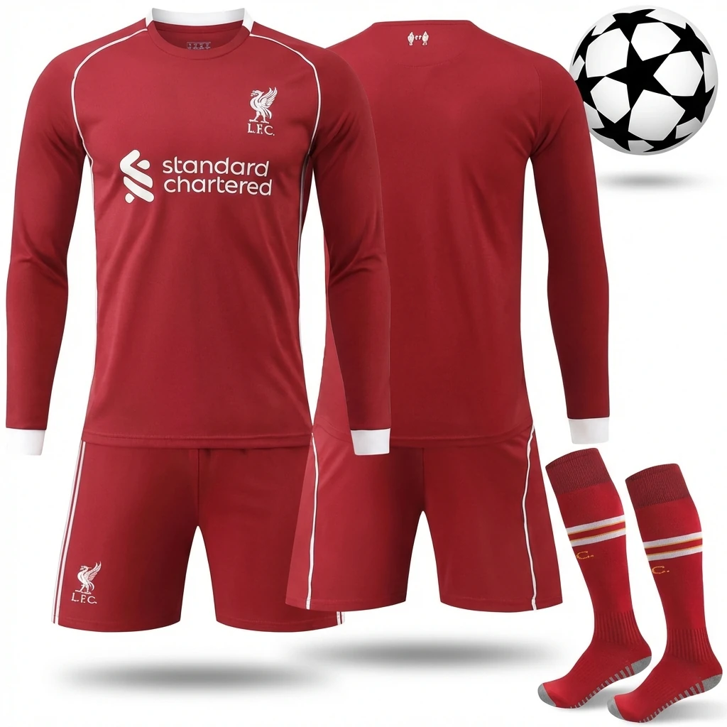 LFC red football sportswear