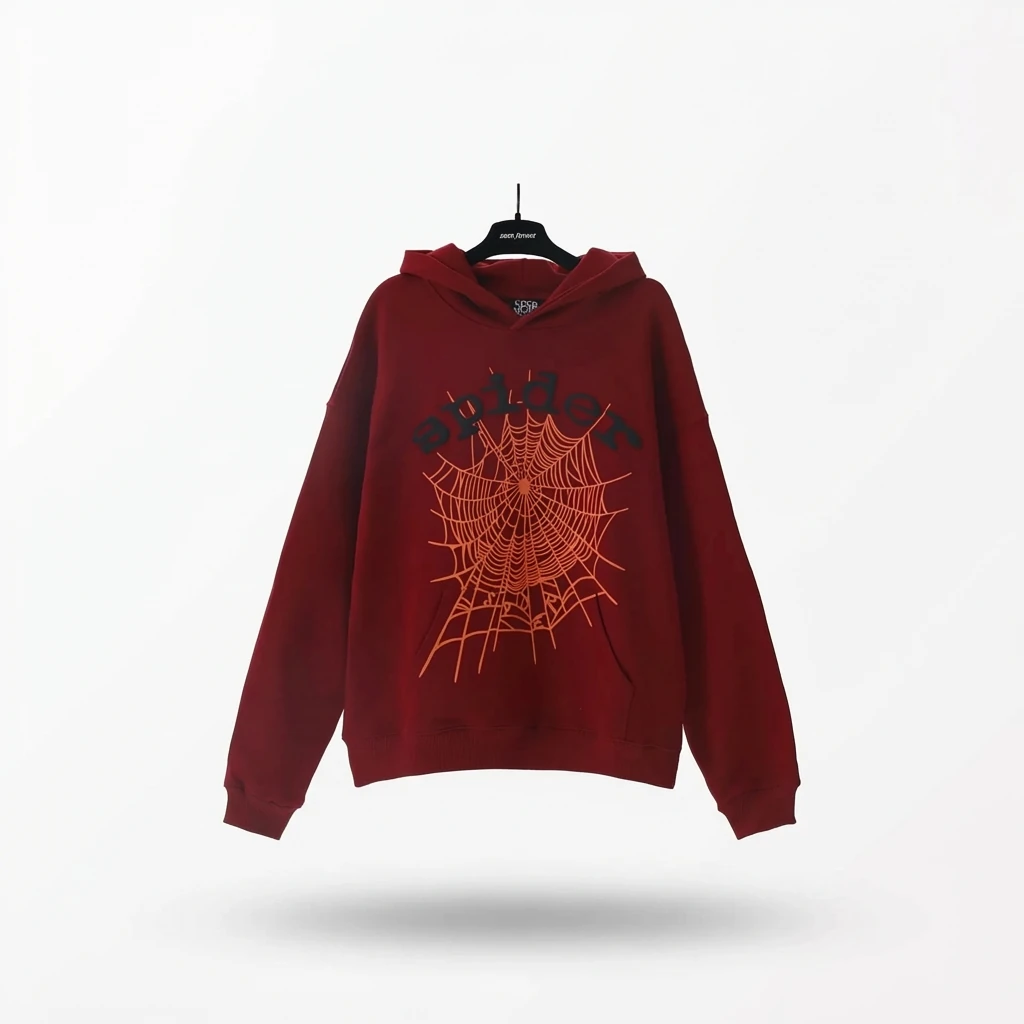 Sp5der Spider Web Retro Style Sweatshirt