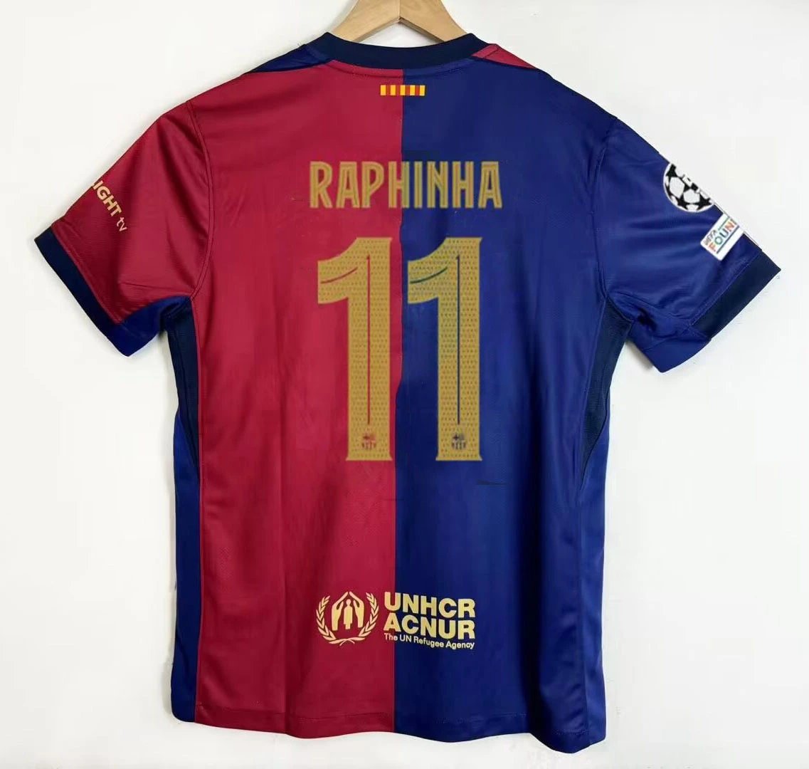 Barcelona Easy Match Gavi #6 soccer jersey Blue Red Barcelona for Everyday Use