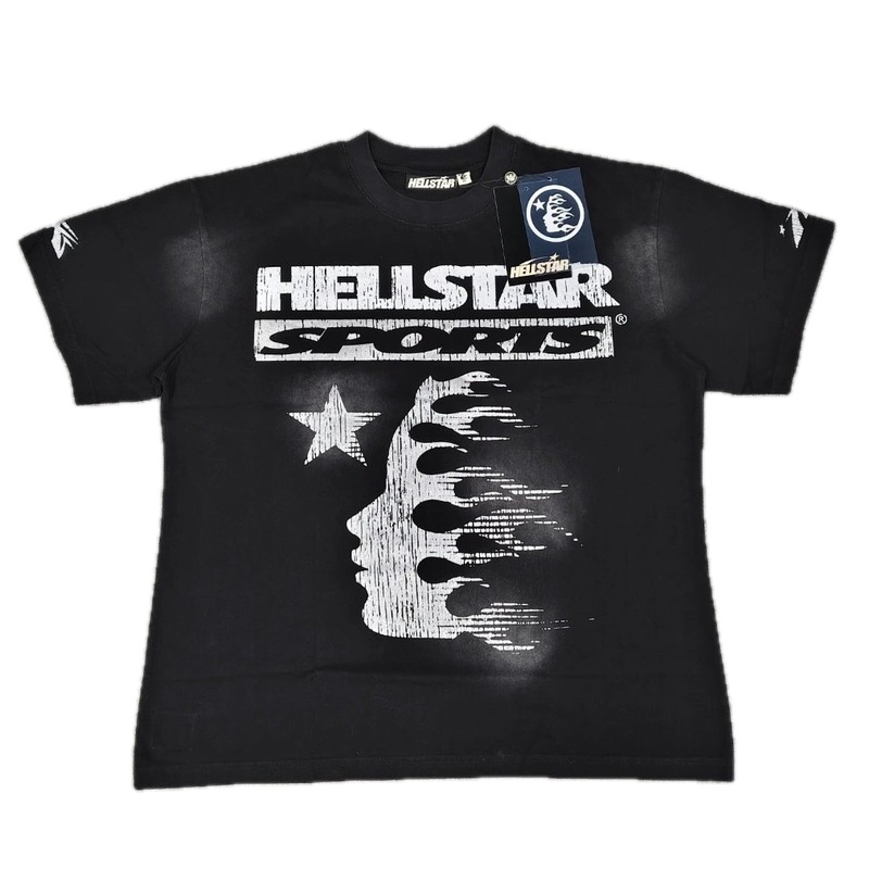Hellstar Sports Street Style Black Short-sleeve T-shirt
