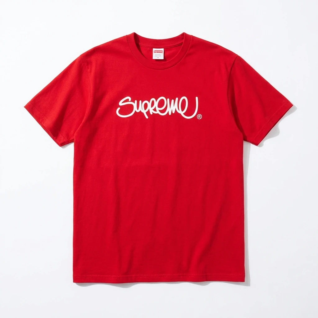 Supreme basic red T-shirt