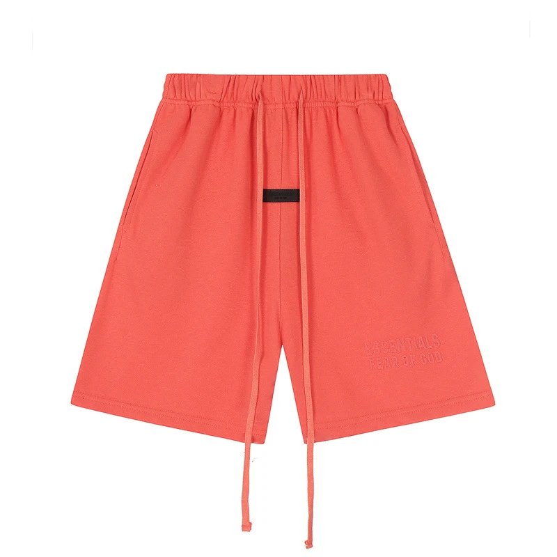 ESSENTIALS Simple Style Orange Shorts