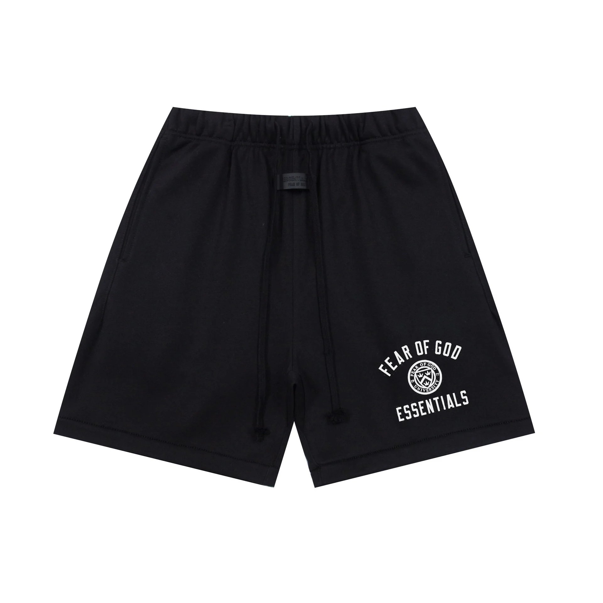 ESSENTIALS minimalist style black shorts