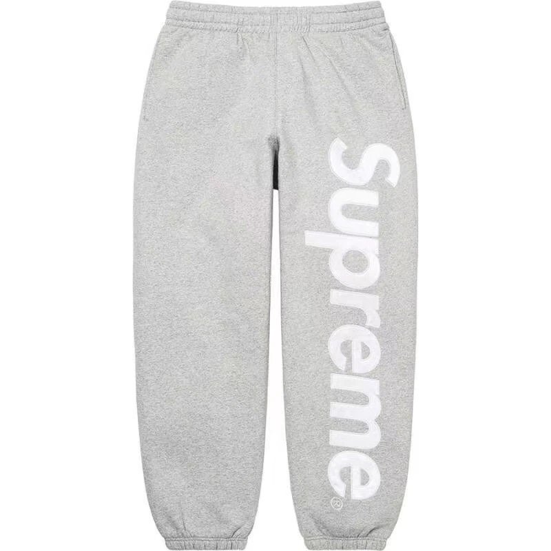 Supreme Sport Logo hoodie Gray Red Oversized for Collection Drops