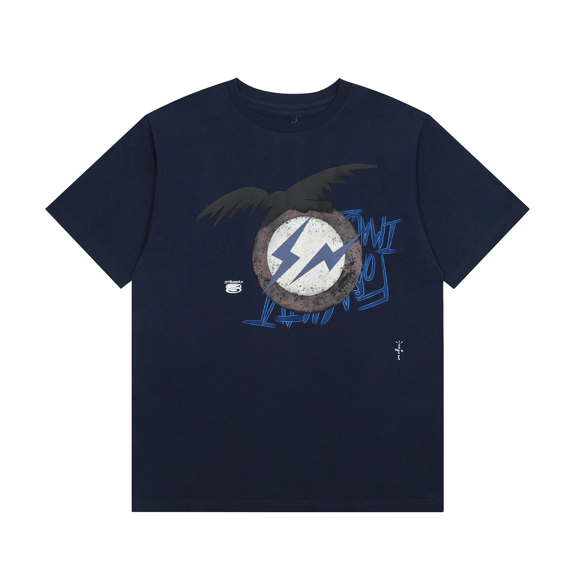Travis Scott Compact Graphic T-shirt Brown Travis Scott for Smart Casual Looks