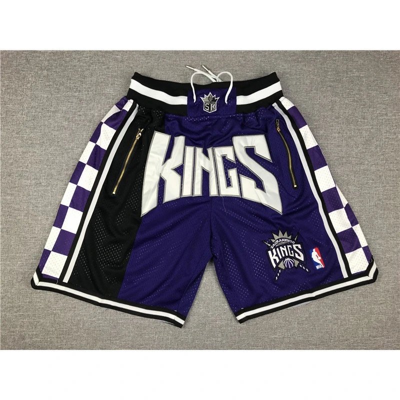 Lakers Travel Basketball shorts Yellow Lakers Mesh with Soft Visual Tone